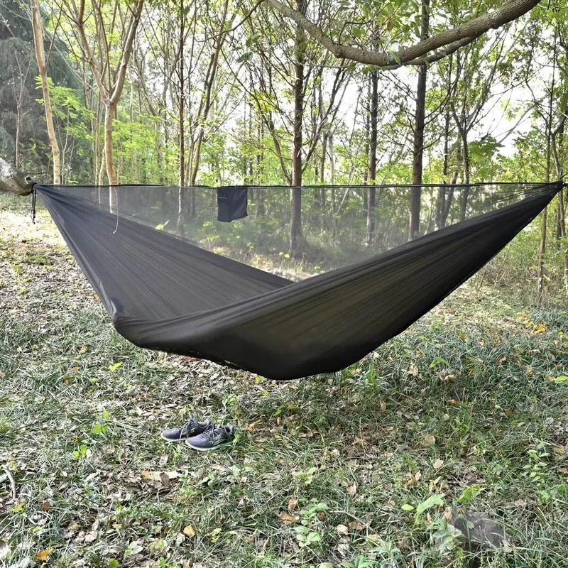 ONEWIND Dubbele Camping Hangmat Muggennet Ripstop Nylon — foto 6