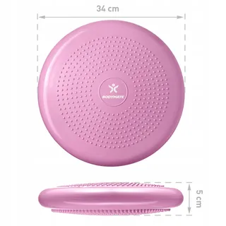 BODYMATE Zitkussen met Pomp Roze 34cm — miniatuur 5