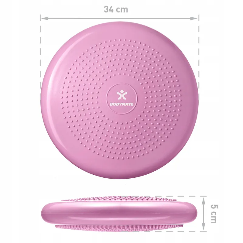 BODYMATE Zitkussen met Pomp Roze 34cm — foto 5