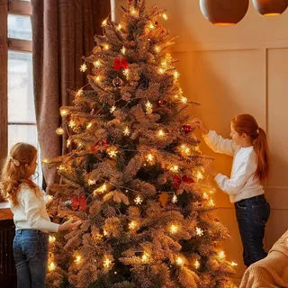 Sukaudiz LED Lichtsnoer 6M 40LED Batterij Kerstdecoratie — miniatuur 6