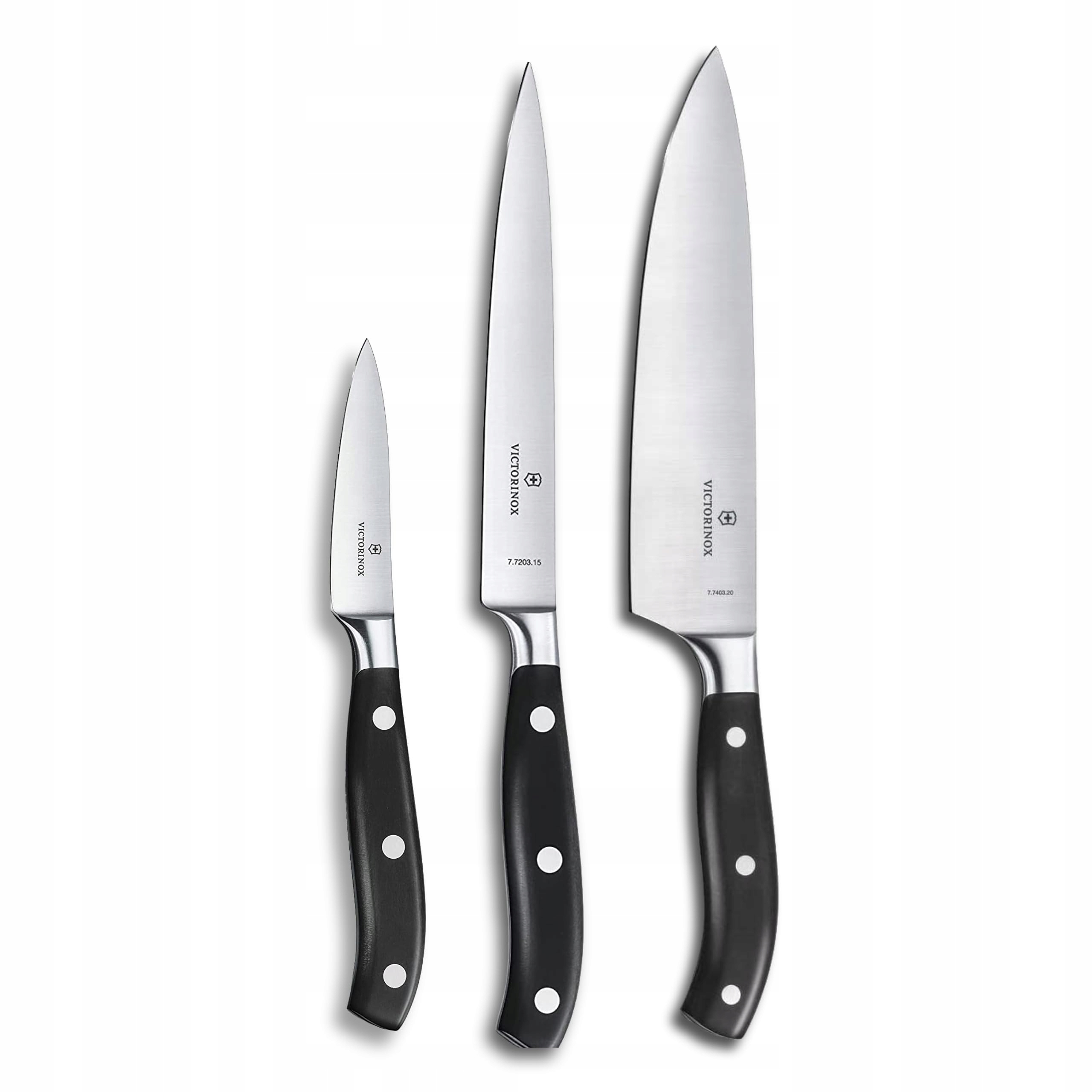 VICTORINOX Grand Maître Messenset 3-delig Recht Zwart Handvat