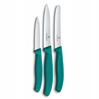 VICTORINOX Swiss Classic Keukenmessenset 3-delig Groen