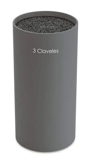 3 CLAVELES Universeel Messenblok Grijs
