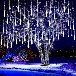KWAIFFEO Meteoorlichtketting Buiten Waterdicht Kerst Halloween