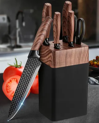 Denkich 7 Keukenmessen RVS Ergonomische Handvatten