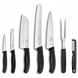 VICTORINOX Swiss Classic Messenset 7-delig Zwart