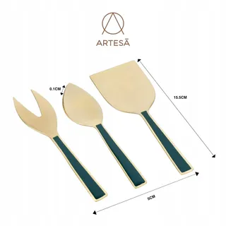 ARTESA Messenset Roestvrij Staal Keukenmessen — miniatuur 2