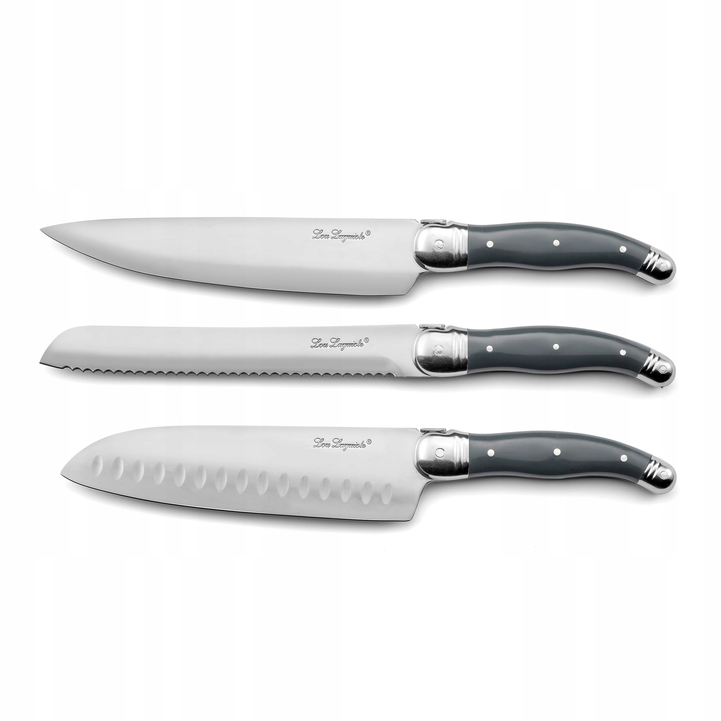 LOU LAGUIOLE Tradition Keukenmessenset XL 3-delig
