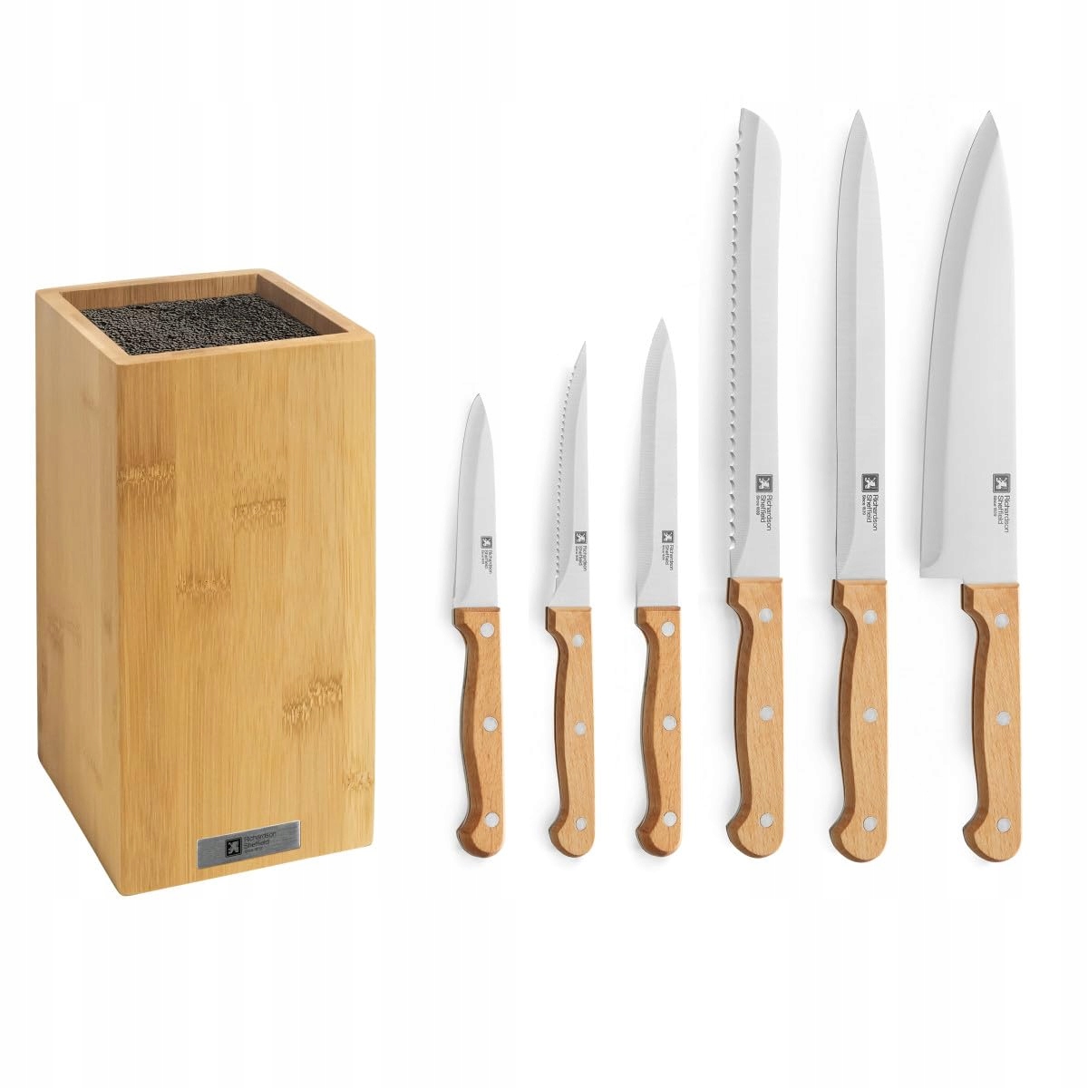 RICHARDSON SHEFFIELD Artisan Bois Messenblok 6-delig