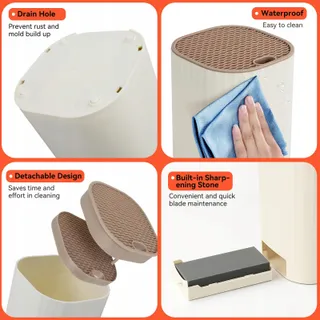 QOOSEA Universele Messenhouder Organizer Keuken Wit — miniatuur 6