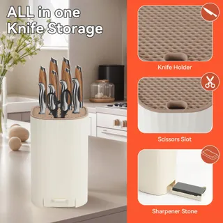 QOOSEA Universele Messenhouder Organizer Keuken Wit — miniatuur 2