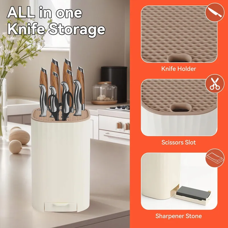 QOOSEA Universele Messenhouder Organizer Keuken Wit — foto 2