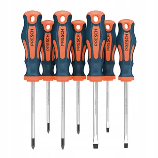 PRESCH Magnetische Schroevendraaierset 7-delig PH PZ SL Gehard