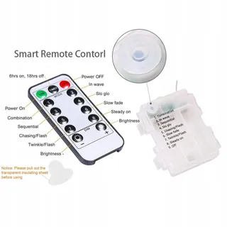KLIGHTEN LED Lichtgordijn RGB 96 Sneeuwvlokken Afstandsbediening 3.5x0.65M — miniatuur 5