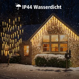 ZAIYW LED IJspegel Lichtketting 40 LED 4M Timer 8 Modi — miniatuur 4