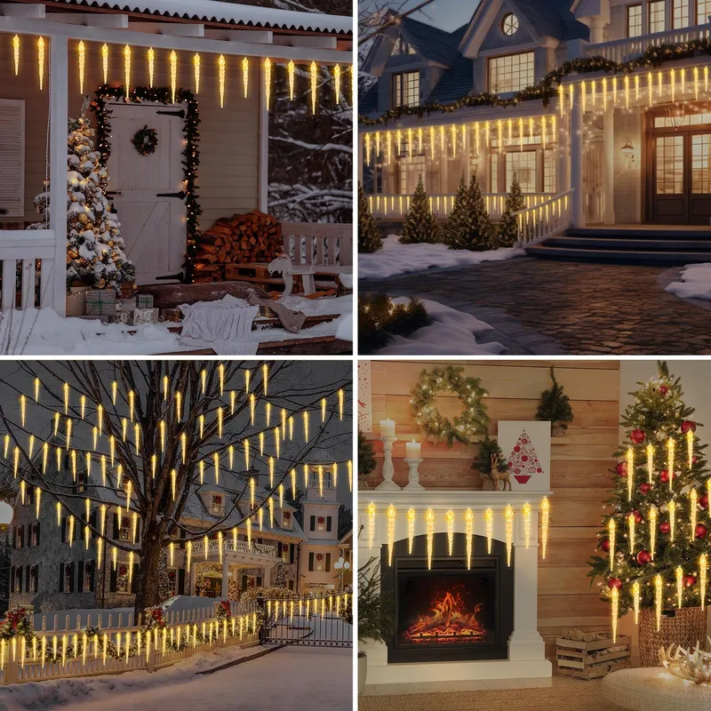 ZAIYW LED IJspegel Lichtketting 40 LED 4M Timer 8 Modi — foto 5