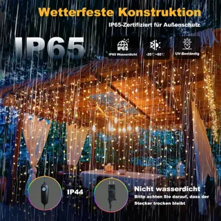 CIRCLIO 600LED Lichtgordijn 6x3m 17 Standen App Afstandsbediening — miniatuur 8