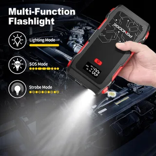 PGNOOGE 3000A Powerbank Starthulp 22800mAh Benzine Diesel — miniatuur 6