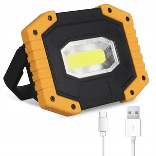 T-SUN LED Werklamp Draagbaar Waterdicht Accu USB 3 Standen