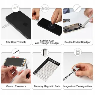 Jokisa 122-in-1 Precisiegereedschapsset Telefoon Apparaten — miniatuur 6