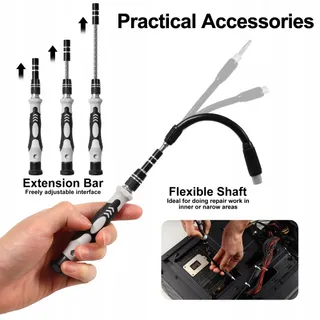Jokisa 122-in-1 Precisiegereedschapsset Telefoon Apparaten — miniatuur 5