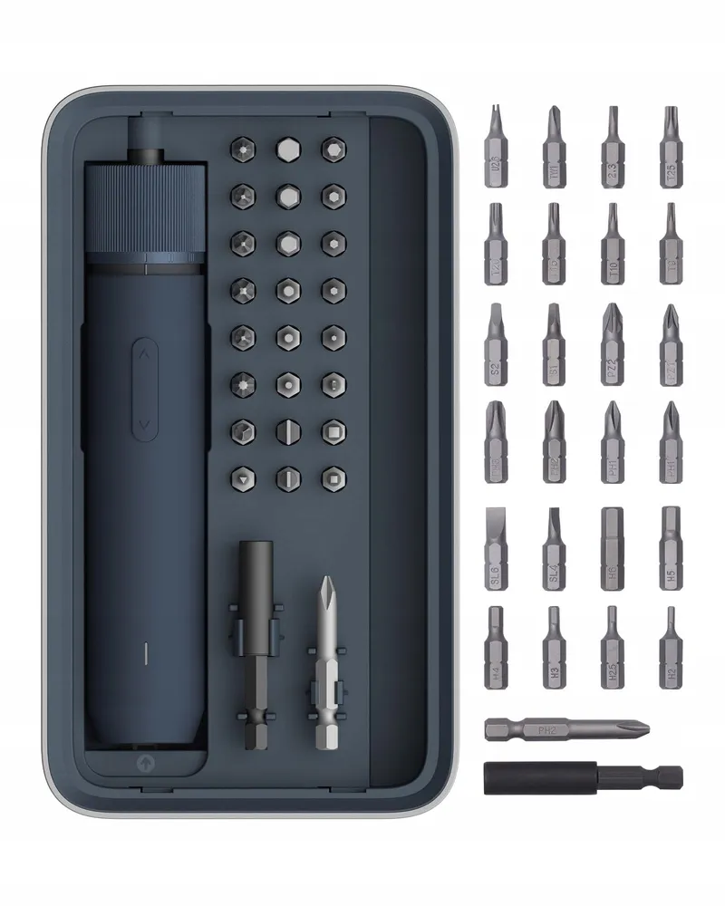 HOTO Elektrische Schroevendraaier Magnetisch 25 Bits LED USB-C 1500mAh — foto 1