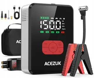 ACEZUK Starthulp Powerbank 7000A Compressor 150PSI 12V Auto