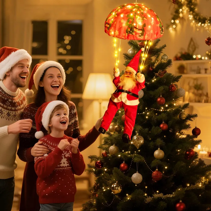 OLLNY Kerstverlichting 120 LED 8 Modi Timer Warm Wit Buiten — foto 2