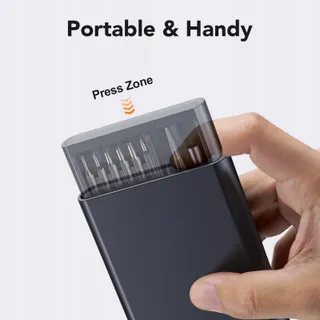 JOREST Precisieschroevendraaierset 50-in-1 Voor Elektronica — miniatuur 9