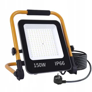 FOSINGUT LED Bouwlamp 150W 15000LM IP66 Koud Wit Statief