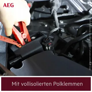 AEG Jumpstarter JS15 Powerbank Auto LED Lamp 400A1500A Zwart — miniatuur 4