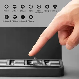 IKOPFLN Precisieschroevendraaierset 25-in-1 Magnetisch Elektronica — miniatuur 4