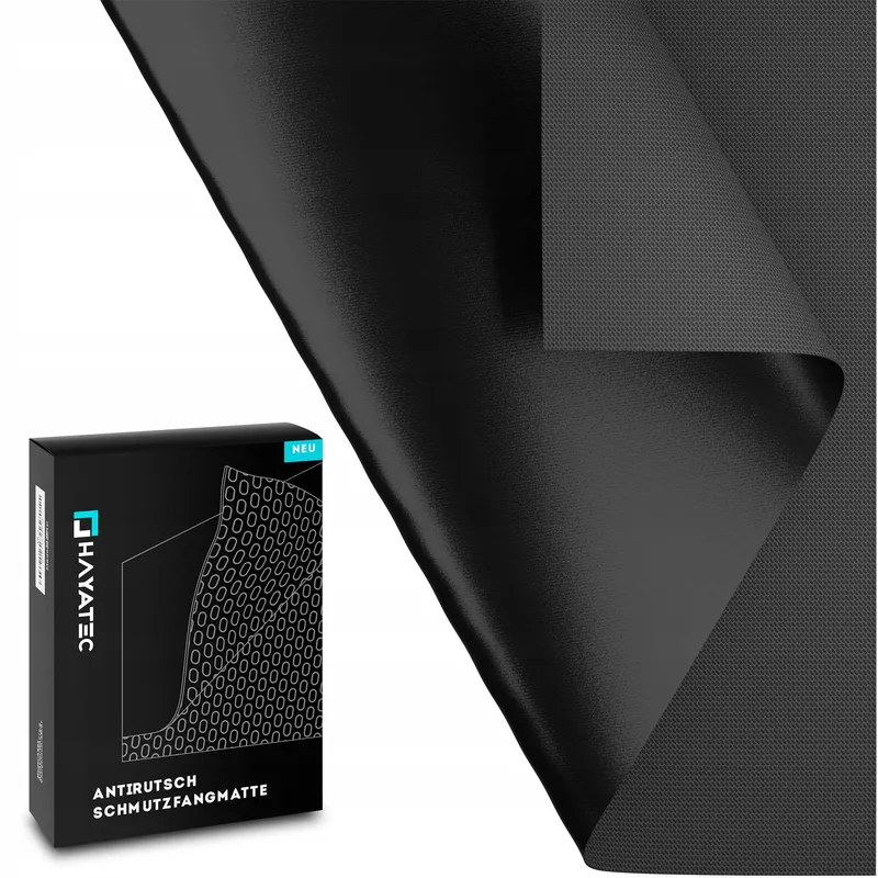HAYATEC Universele Antislip Kofferbakmat 120x100cm Zwart — foto 1