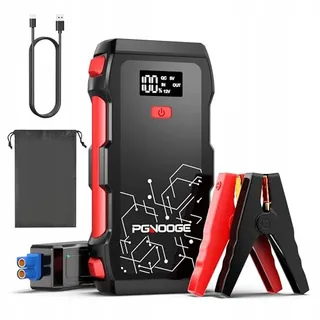 PGNOOGE 26800mAh 6000A Starthulp Auto 12V Diesel Benzine — miniatuur 1