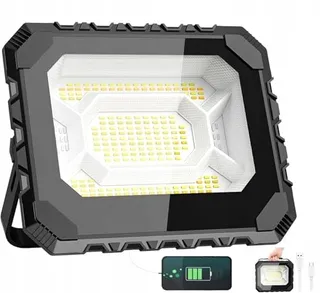 SOLAR LED Werklamp 120W 32000LM 24000mAh USB Camping — miniatuur 1