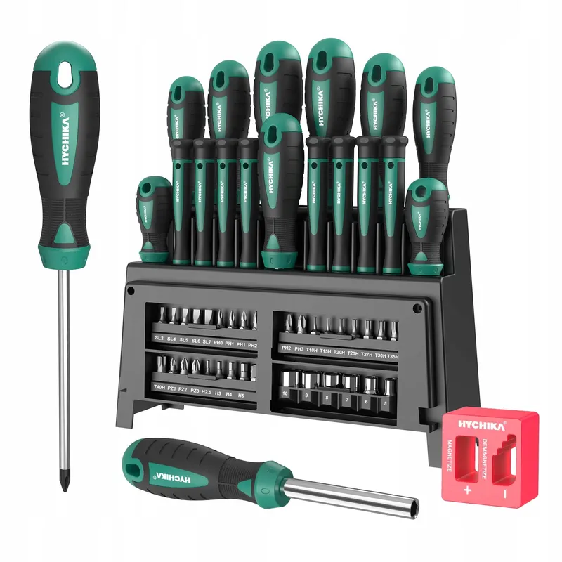 HYCHIKA Schroevendraaierset 51-delig Kruiskop Plat Precisie DIY — foto 1