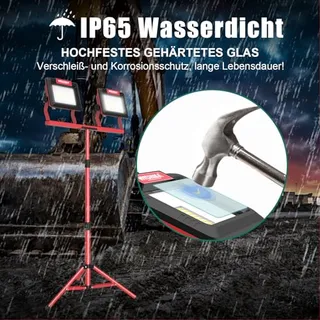 HYCHIKA LED Schijnwerper 2x60W 2x7000lm 175m 360 3m Kabel — miniatuur 6