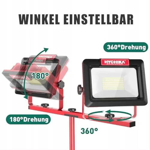 HYCHIKA LED Schijnwerper 2x60W 2x7000lm 175m 360 3m Kabel — foto 3