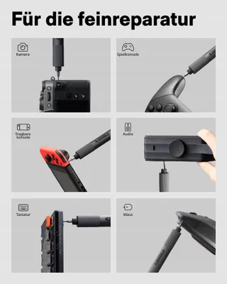 HOTO Precisie Schroevendraaierset Magnetisch Mini Elektrisch — miniatuur 2