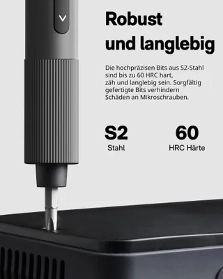 HOTO Precisie Schroevendraaierset Magnetisch Mini Elektrisch — miniatuur 5