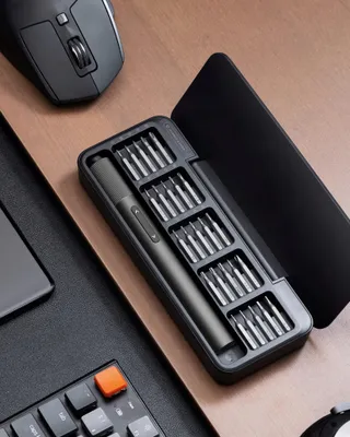 HOTO Precisie Schroevendraaierset Magnetisch Mini Elektrisch — miniatuur 8