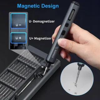 STREBITO Elektrische Precisieschroevendraaierset 70-delig — miniatuur 5