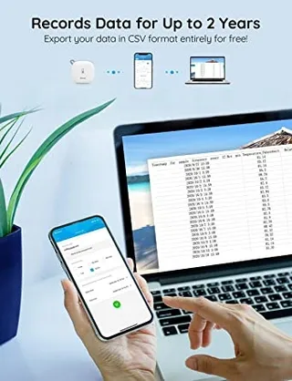 GOVEE Thermometer Hygrometer WiFi Binnen App Broeikas Wijnkelder — miniatuur 14