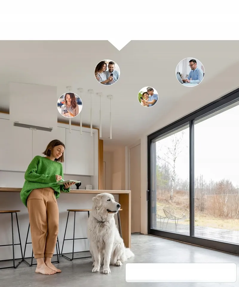 CTRONICS 4G LTE Binnencamera 360° PTZ Bewegingsdetectie SIM — foto 10