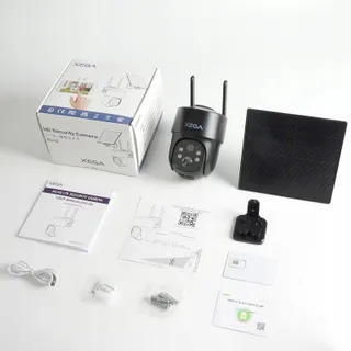 XEGA 4G LTE Solar Beveiligingscamera Buiten 2K 3MP PTZ SIM — miniatuur 13