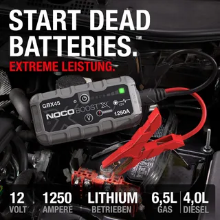 NOCO Boost X GBX45 Starthulp Powerbank 1250A 12V 6,5L Benzine 4,0L Diesel — miniatuur 2