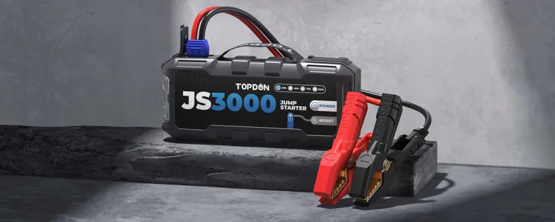 TOPDON JS3000 Powerbank 3000A 24000mAh 9L Benzine 7L Diesel — foto 12