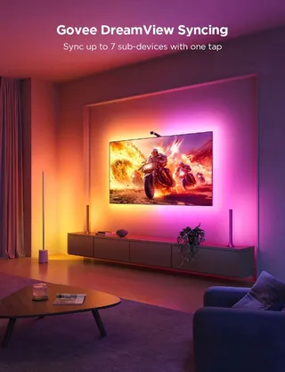 GOVEE TV Ledstrip 3 Lite RGBICW 3,6m met Camera App-besturing — miniatuur 16