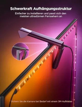 GOVEE TV Ledstrip 3 Lite RGBICW 3,6m met Camera App-besturing — miniatuur 4