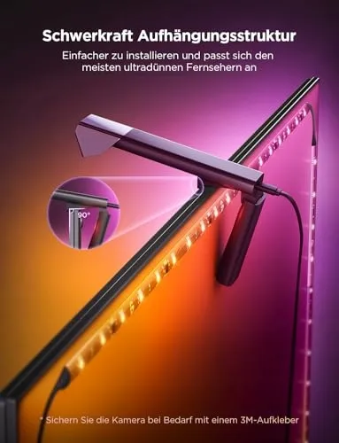 GOVEE TV Ledstrip 3 Lite RGBICW 3,6m met Camera App-besturing — foto 4